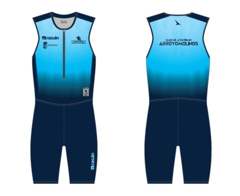 Mono de competición hombre Club Atletismo Arroyomolinos - Rasán