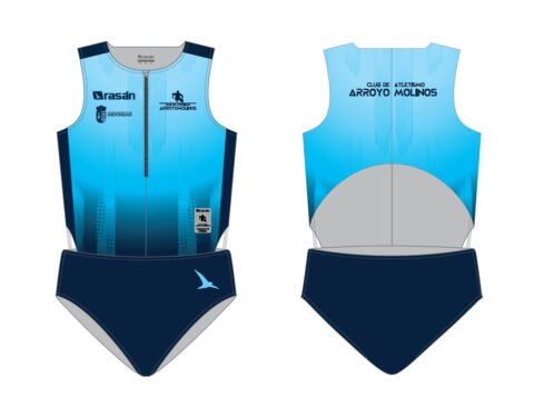 Body de competición mujer Club Atletismo Arroyomolinos - Rasán