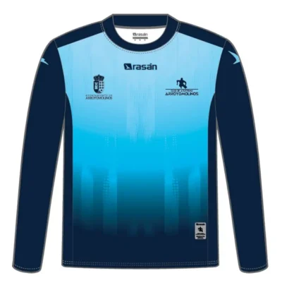 Camiseta de manga larga oficial del Club de Atletismo Arroyomolinos, vista delantera